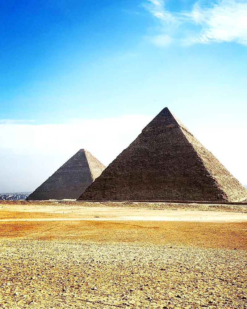 Travel photography in Giza Pyramids Egypt (#01) by Pranay